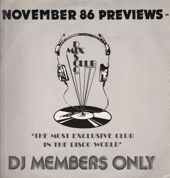 November 86 Previews