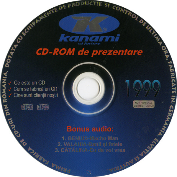 Kanami CD Factory (CD-ROM De Prezentare)
