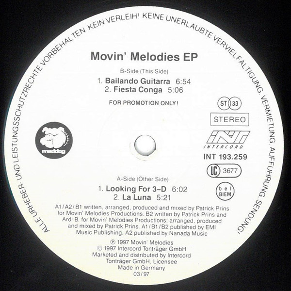 Movin' Melodies EP