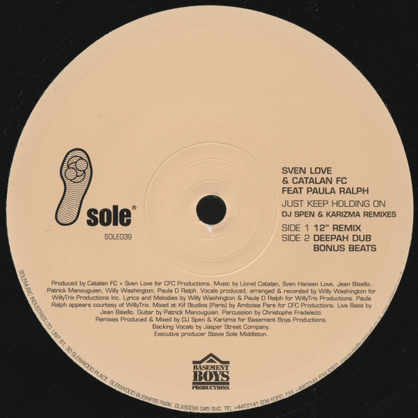 Just Keep Holding On (DJ Spen & Karizma Remixes)