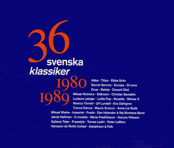 36 Svenska Klassiker 1980-1989