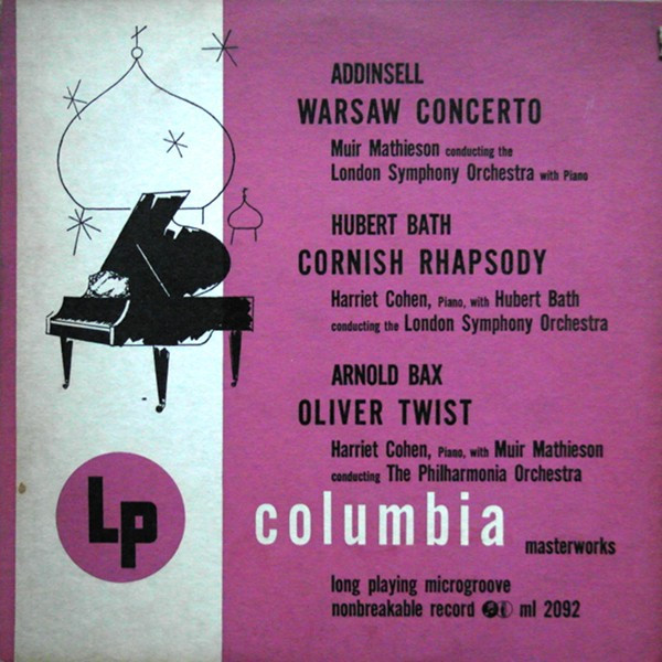 Warsaw Concerto ‧ Cornish Rhapsody ‧ Oliver Twist
