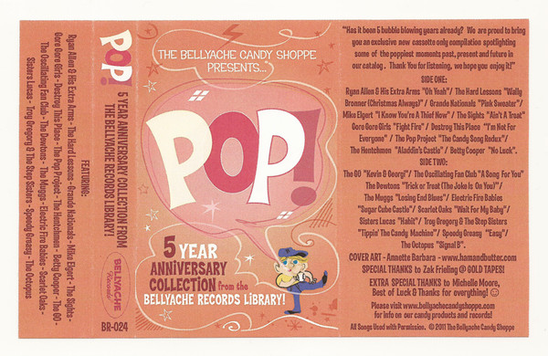 Pop! 5 Year Anniversary Collection From The Bellyache Records Library!