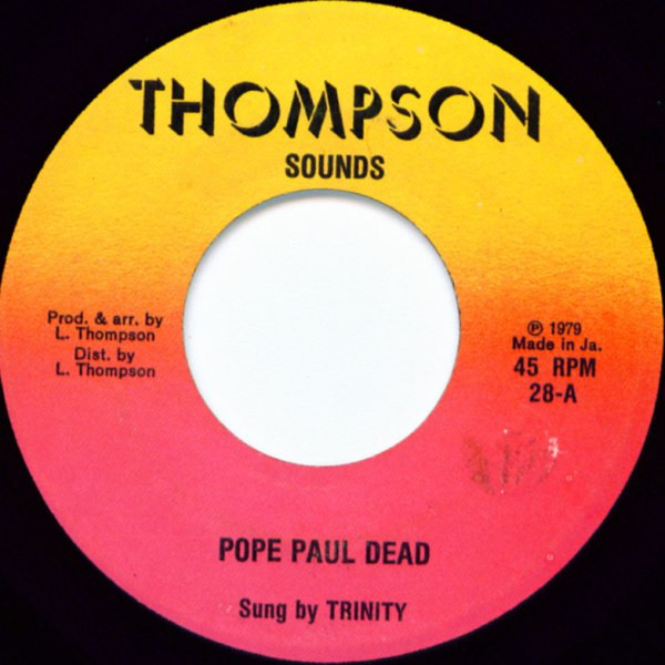 Pope Paul Dead