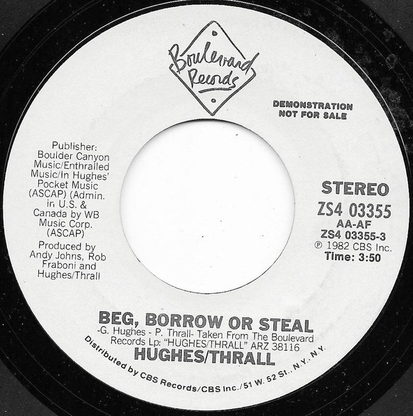 Beg, Borrow Or Steal