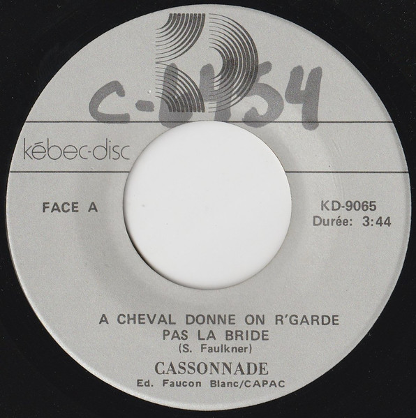 A Cheval Donne On R'garde Pas La Bride 