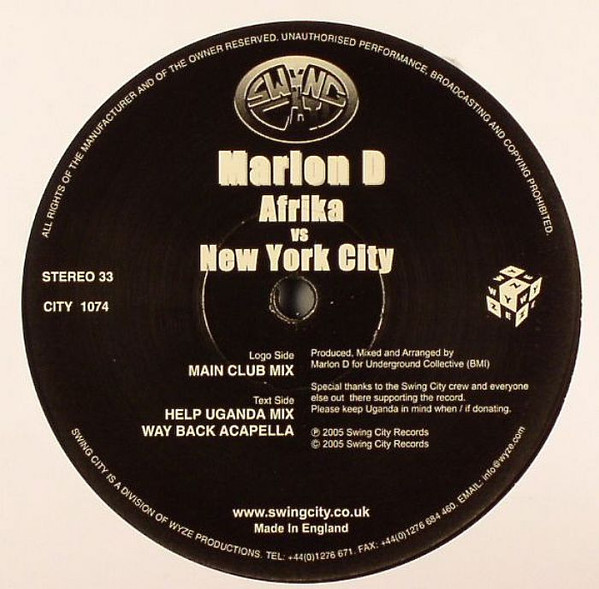 Afrika Vs New York City