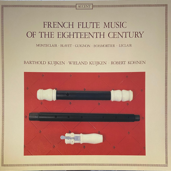 French Flute Music Of The Eighteenth Century