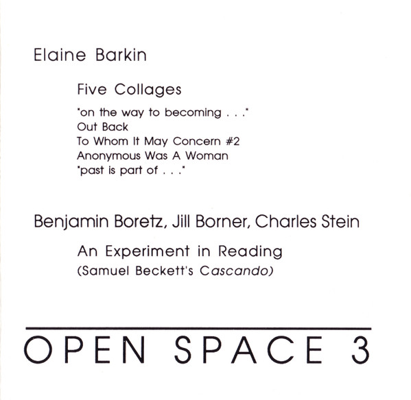 Five Collages / An Experiment In Reading