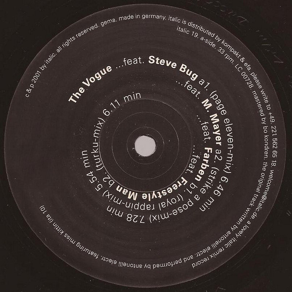 The Vogue (Remixes)