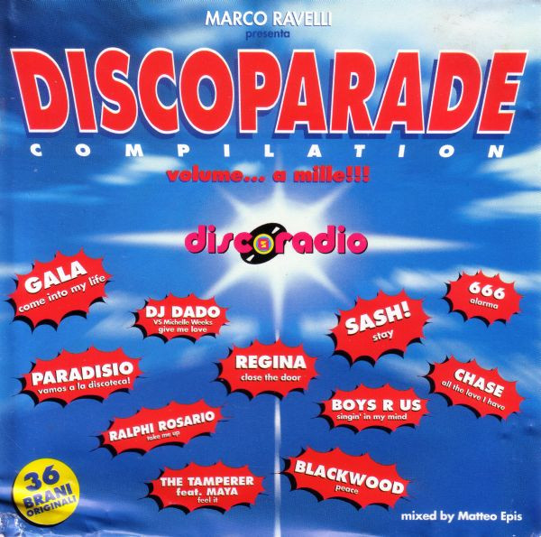 Discoparade Compilation Volume... A Mille!!!