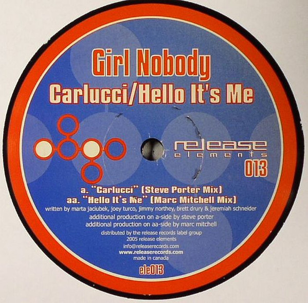 Carlucci / Hello It's Me