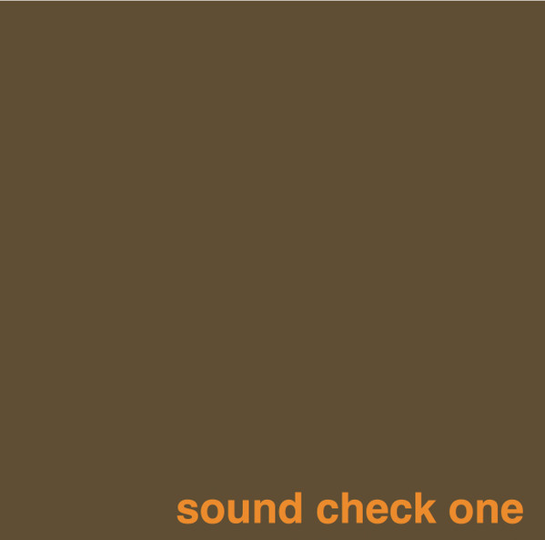 Sound Check One