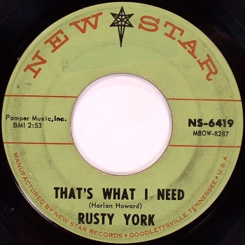 That's What I Need / Just Like You