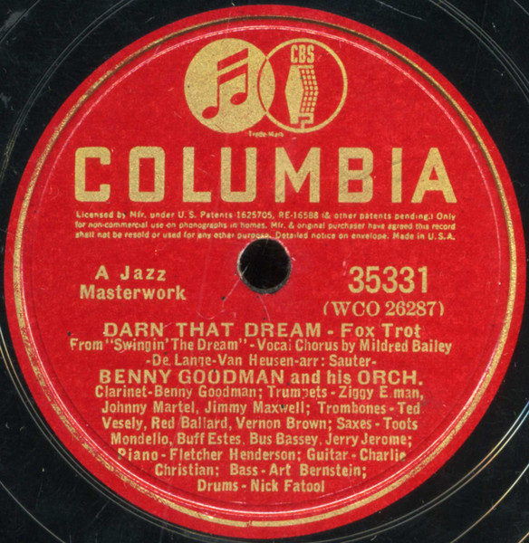 Darn That Dream / Peace, Brother!