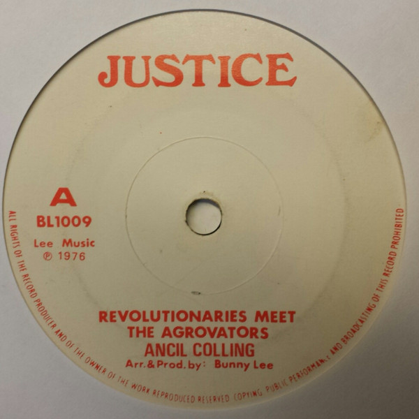 Revolutionaries  Meet The Aggrovators Ancil Colling