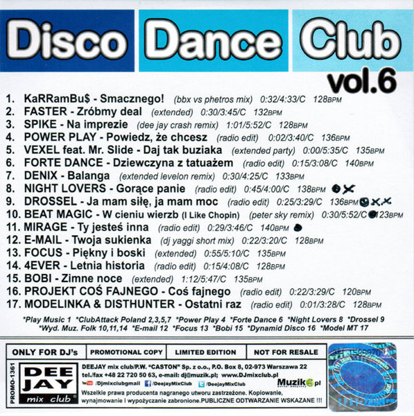 Disco Dance Club Vol.6
