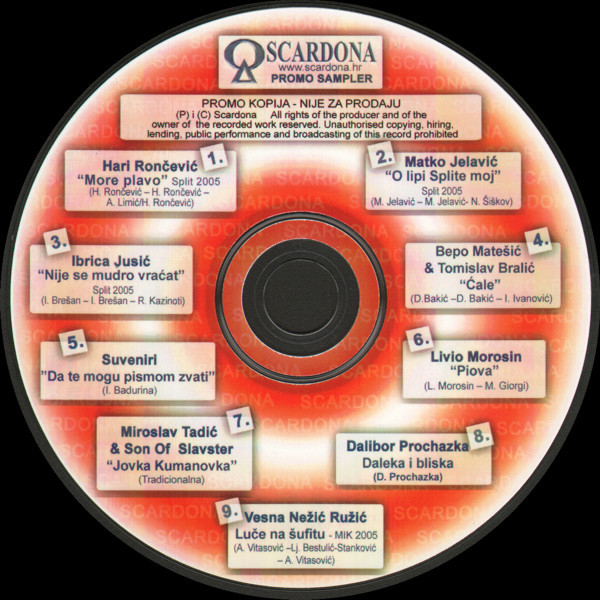 Scardona Promo Sampler
