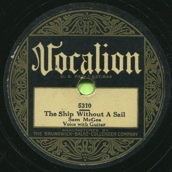 The Ship Without A Sail / As Willie And Mary Strolled By The Seashore
