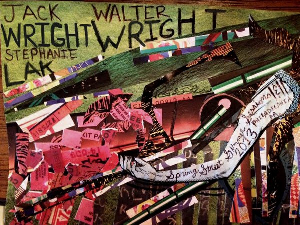 Jack Wright, Walter Wright & Stephanie Lak At Spring Street