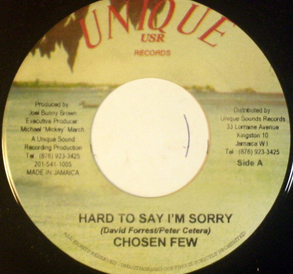 Hard To Say I'm Sorry / Version