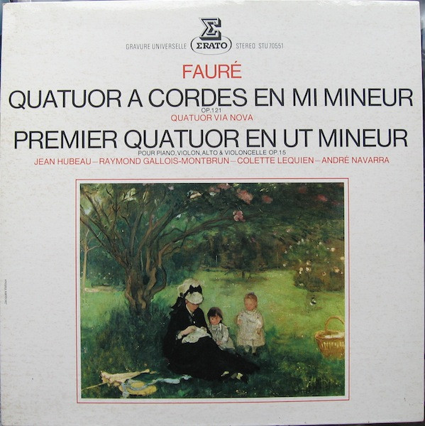 Quatuor A Cordes En Mi Mineur / Premier Quatuor En Ut Mineur