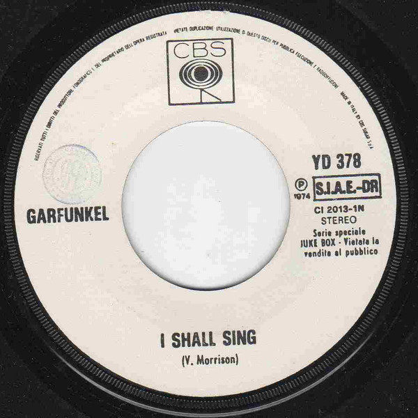 I Shall Sing / Cloud 9
