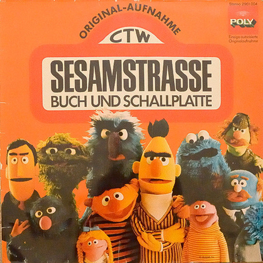 Sesamstrasse Buch Und Schallplatte