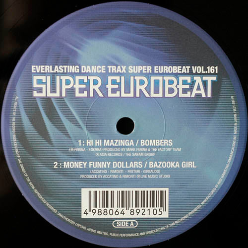 Super Eurobeat Vol. 161