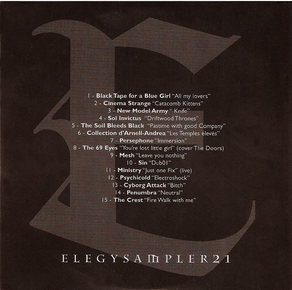 Elegy Sampler 21