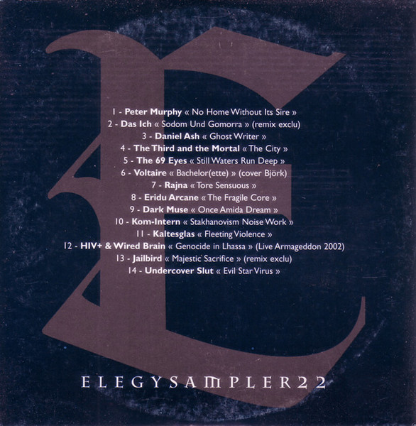 Elegy Sampler 22