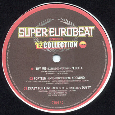 Super Eurobeat Presents 12" Collection Vol. 1