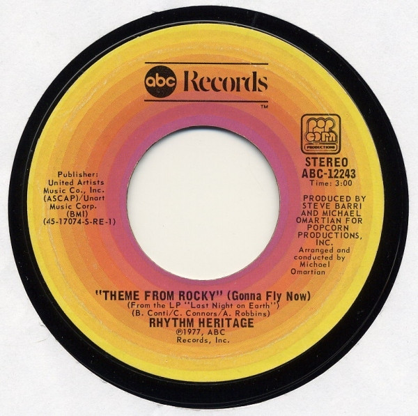 Theme From Rocky (Gonna Fly Now) / Last Night On Earth