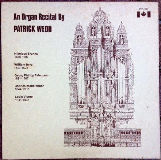 An Organ Recital By Patrick Wedd