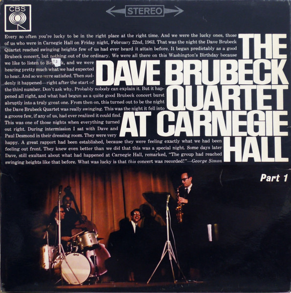 At Carnegie Hall (Part 1)