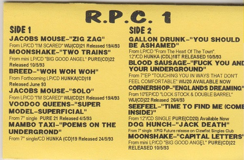 R.P.C.1 - A Collection Of Current And Forthcoming Releases