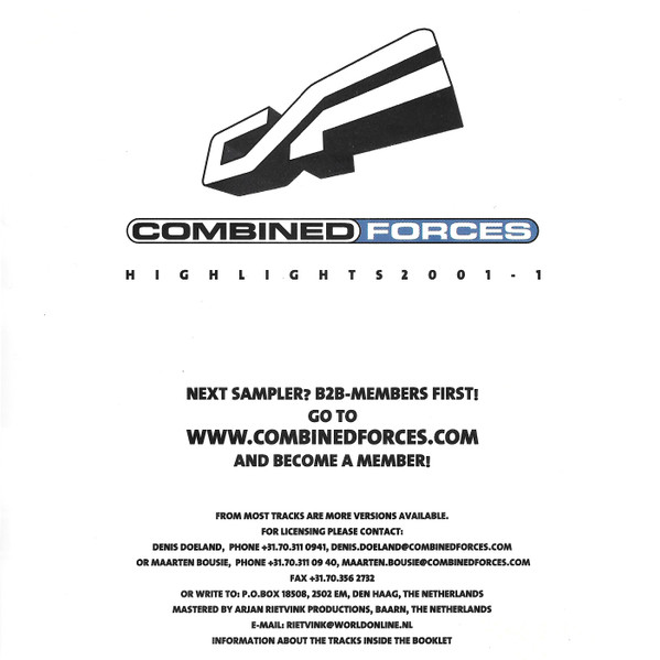 Combined Forces - Highlights 2001-1