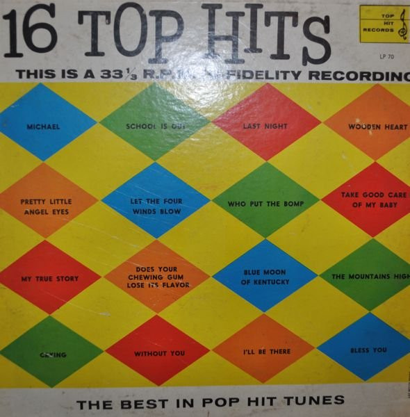 16 Top Hits - The Best In Pop Hit Tunes