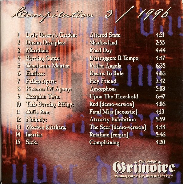 The Gothic Grimoire - Compilation 3/1996