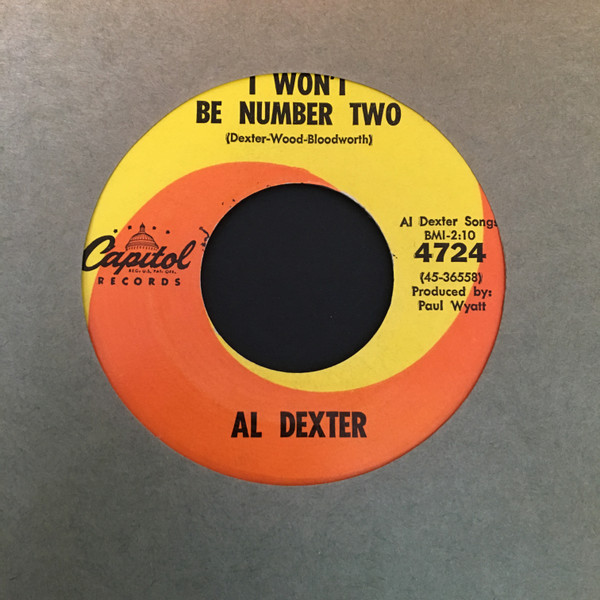 I Won't Be Number Two