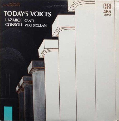 Today's Voices (Canti / Vuci Siculani)