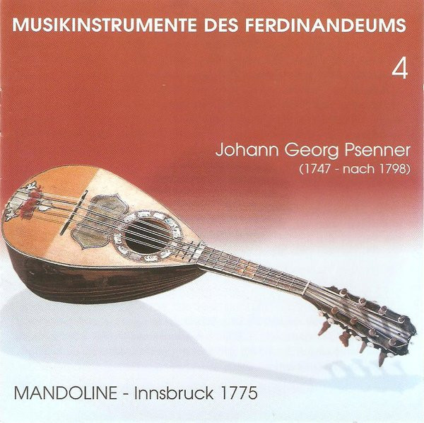 Mandoline Von Johann Georg Psenner (Innsbruck 1775)