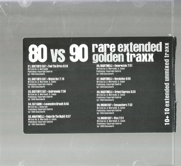 80 Vs 90 Rare Extended Golden Traxx