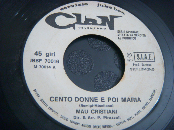Cento Donne E Poi Maria / In Your Room