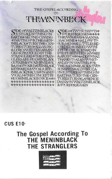 The Gospel According To The Meninblack