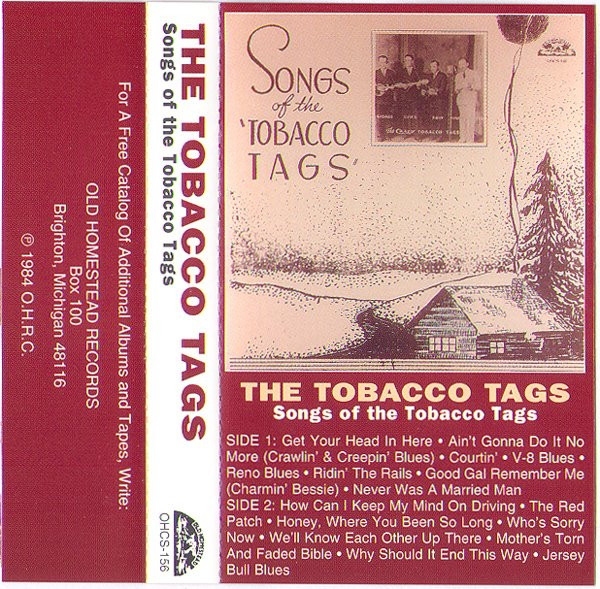 Songs Of The Tobacco Tags