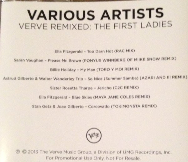Verve Remixed: The First Ladies 