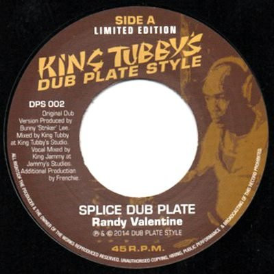 Splice Dub Plate / When Dance Use To Ram