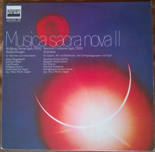 Musica Sacra Nova II