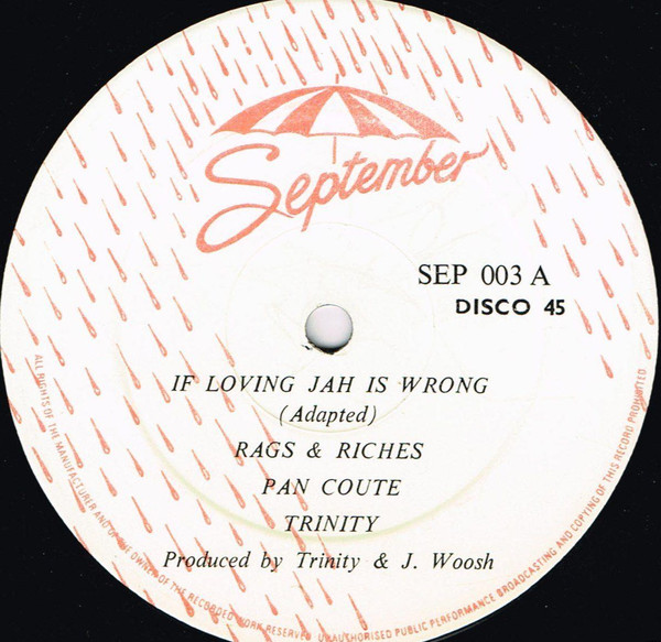 If Loving Jah Is Wrong / Let Off